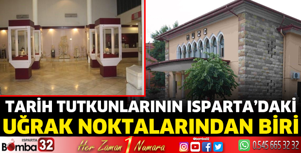 Tarih tutkunlarının Isparta’daki uğrak noktalarından biri