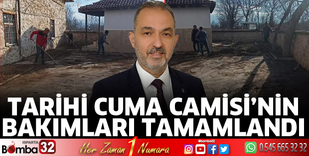Tarihi Cuma Camisi’nin bakımları tamamlandı