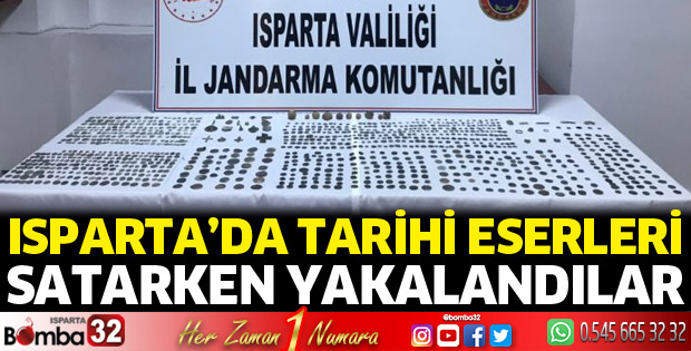 Tarihi eserleri satarken yakalandılar