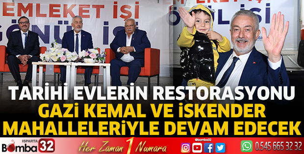 Tarihi evlerin restorasyonu devam edecek