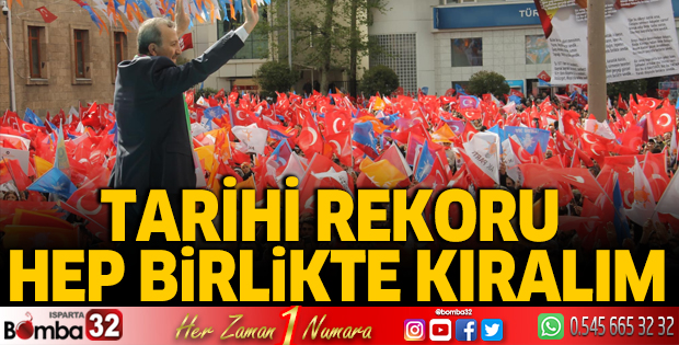 Tarihi rekoru hep birlikte kıralım