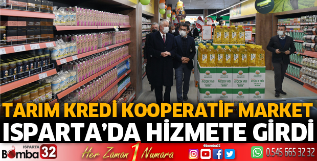 TARIM KREDİ KOOPERATİFİ MARKET HİZMETTE