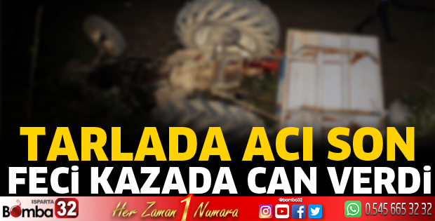 Tarlada acı son