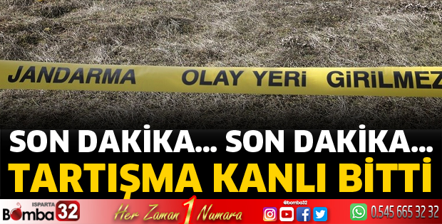 Tartışma kanlı bitti