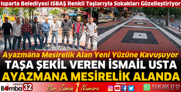 Taşa şekil veren İsmail Usta Ayazmana Mesirelik alanda 