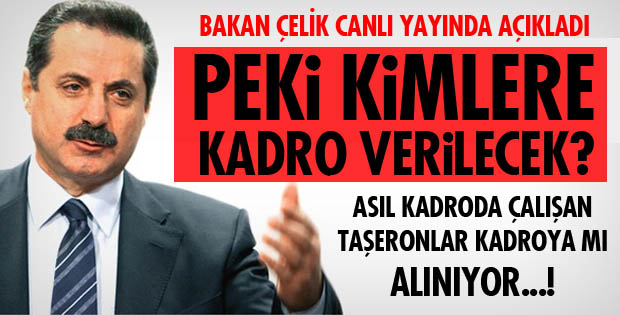 TAŞERON PERSONELİNE KADRO VAR MI?
