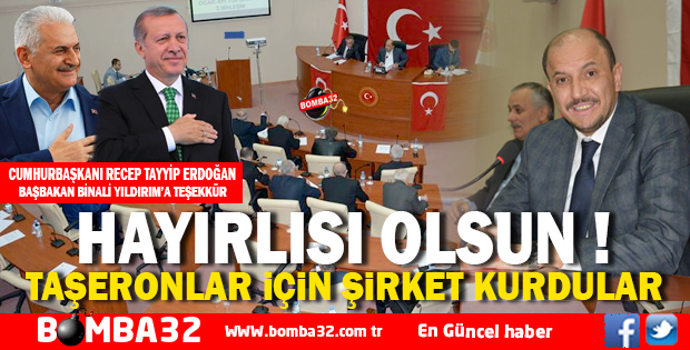 TAŞERONLAR İÇİN ŞİRKET KURDULAR 