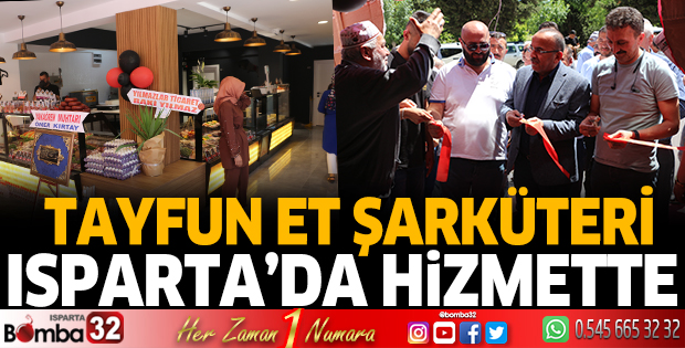 Tayfun Et Şarküteri açıldı