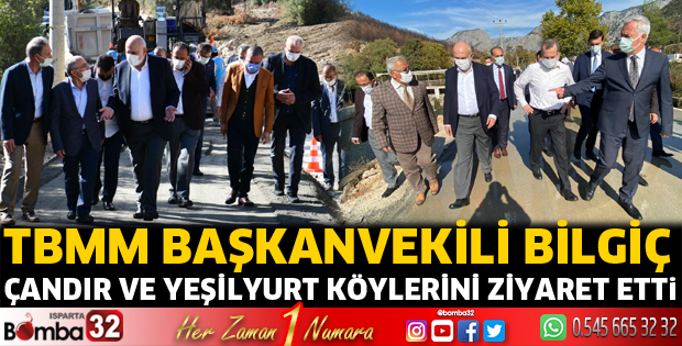 TBMM Başkanvekili Bilgiç Çandır ve Yeşilyurt Köyleri Ziyaret Edildi