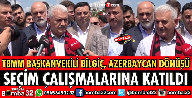 TBMM BAŞKANVEKİLİ BİLGİÇ İSTANBUL'DA SEÇİM ÇALIŞMALARINA KATILDI
