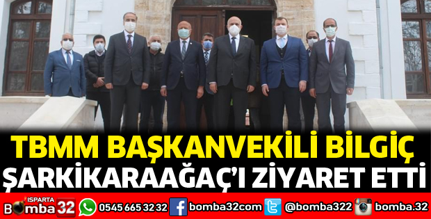 TBMM Başkanvekili Bilgiç, Şarkikaraağaç'ta