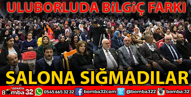 TBMM BAŞKANVEKİLİ BİLGİÇ'E ULUBORLUDA SEVGİ SELİ