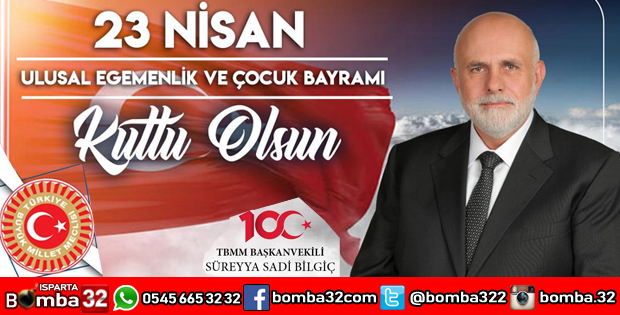 TBMM BAŞKANVEKİLİ BİLGİÇ'TEN 23 NİSAN MESAJI
