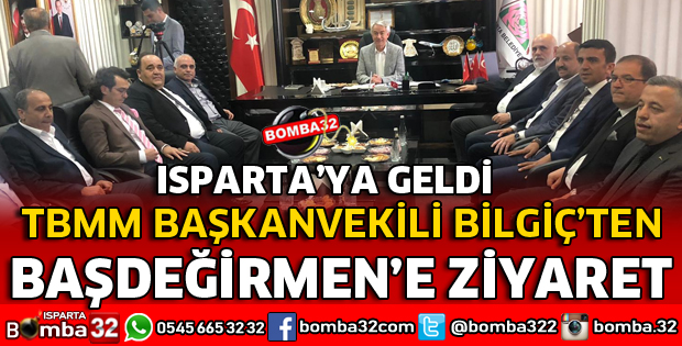 TBMM BAŞKANVEKİLİ BİLGİÇ'TEN BAŞDEĞİRMEN'E ZİYARET