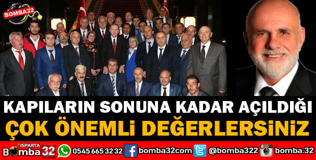 TBMM BAŞKANVEKİLİ BİLGİÇ'TEN MESAJ