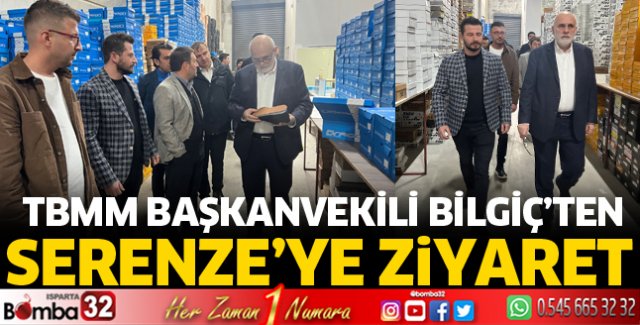 TBMM Başkanvekili Bilgiç'ten Serenze'ye ziyaret