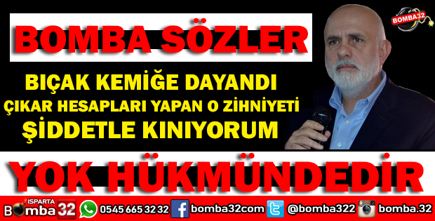 TBMM BAŞKANVEKİLİ SÜREYYA SADİ BİLGİÇ KÜRSÜDEN BOMBALADI
