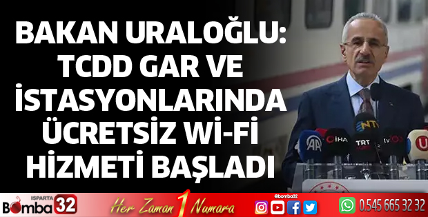 TCDD gar ve istasyonlarında ücretsiz Wi-Fi hizmeti başladı