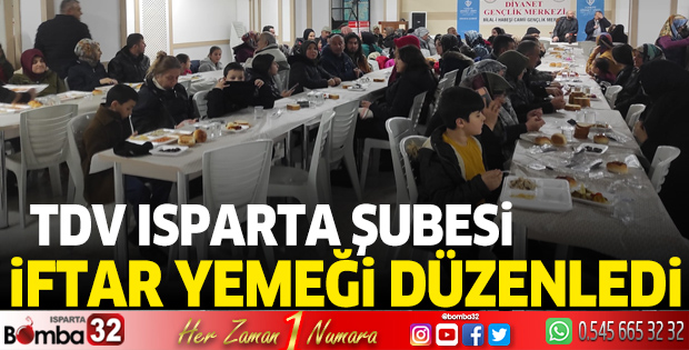 TDV iftar yemeği düzenledi