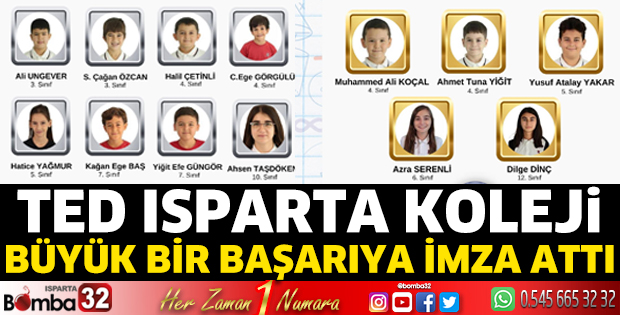 Tebrikler TED Koleji