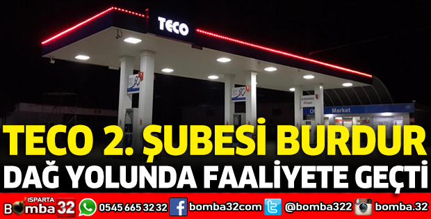 TECO 2. ŞUBESİ BURDUR DAĞ YOLUNDA FAALİYETE GEÇTİ 