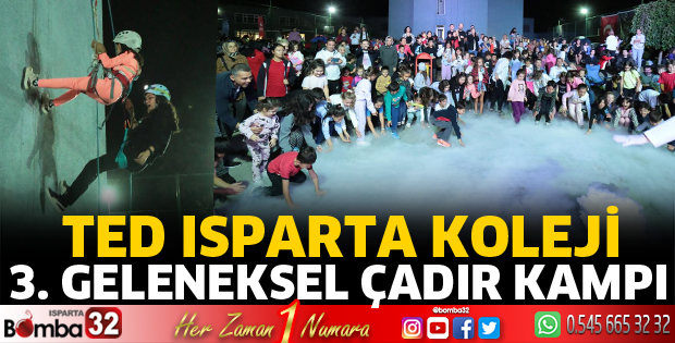 TED Isparta Koleji Geleneksel Çadır Kampı