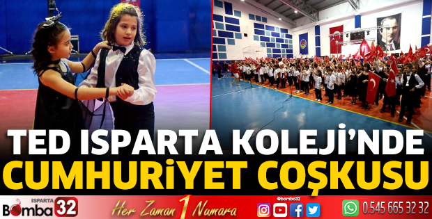 TED Isparta Koleji’nde Cumhuriyet Coşkusu