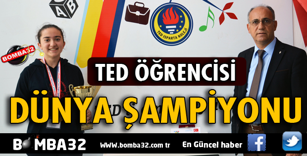 TED ÖĞRENCİSİ DÜNYA ŞAMPİYONU OLDU