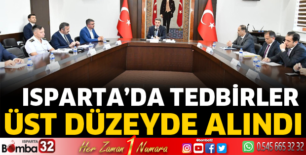 Tedbirler üst düzeyde