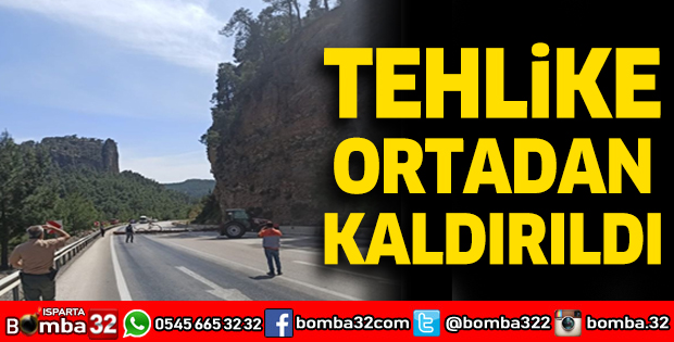 Tehlike ortadan kaldırıldı