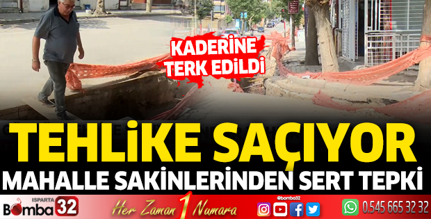 Tehlike saçıyor!
