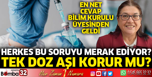 Tek doz aşı korur mu