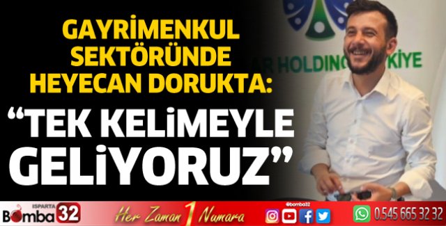 Tek kelimeyle geliyoruz