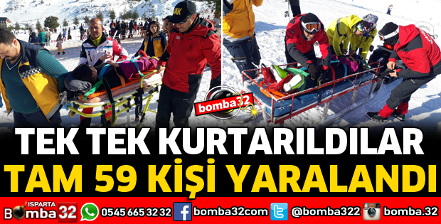 TEK TEK KURTARILDILAR