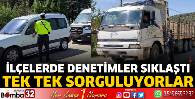 Tek tek sorguluyorlar