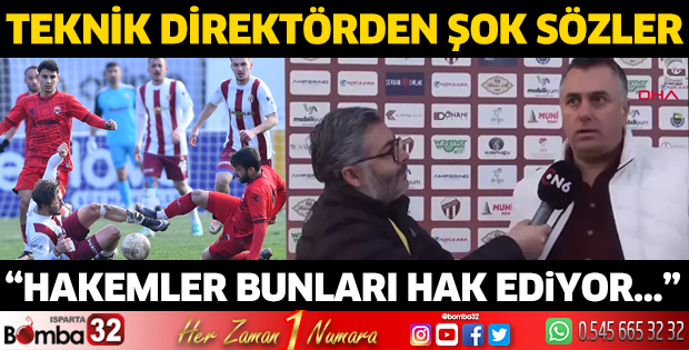 Teknik Direktör Bülent Akan'dan şok sözler