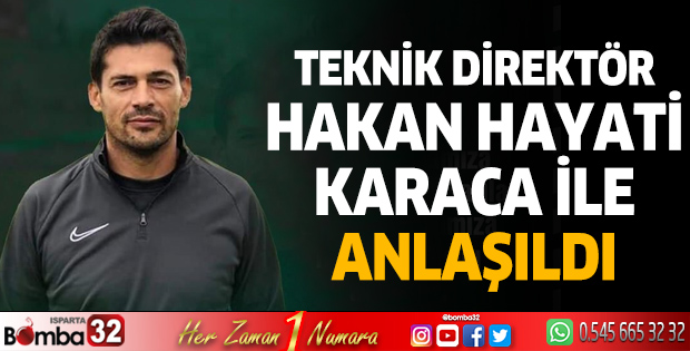Teknik direktör ile anlaşıldı
