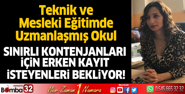 Teknik ve mesleki eğitimde uzmanlaşmış bir okul