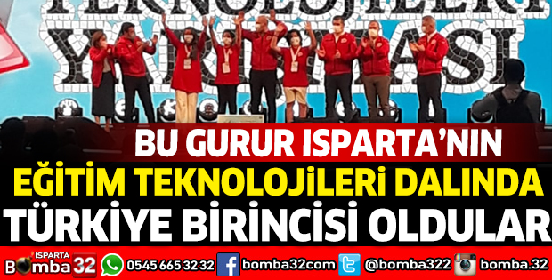 TEKNOFEST'TE EĞİTİM TEKNOLOJİLERİ DALINDA TÜRKİYE BİRİNCİSİ NAZMİYE DEMİREL ORTAOKULU