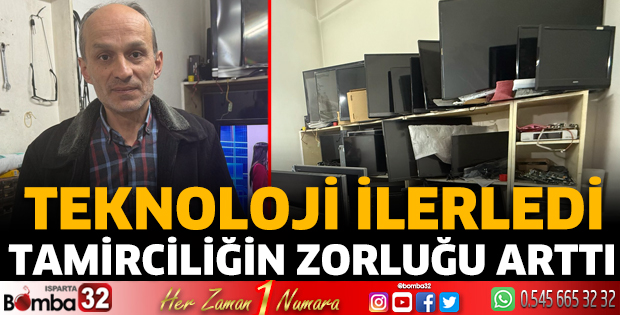 Teknoloji ilerledi, tamirciliğin zorluğu arttı