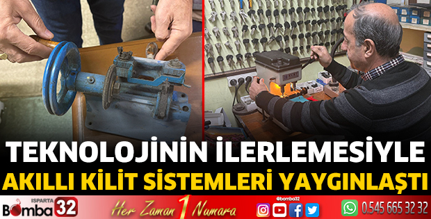 Teknolojinin ilerlemesiyle akıllı kilit sistemleri yaygınlaştı