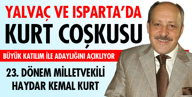 TEKRAR MİLLETVEKİLLİĞİ GÖREVİNE TALİP!