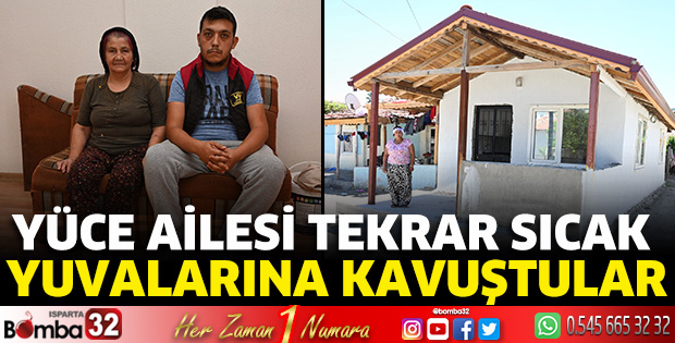 Tekrar sıcak yuvalarına kavuştular