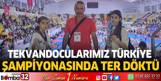 Tekvandocularımız Türkiye Şampiyonası'nda ter döktü