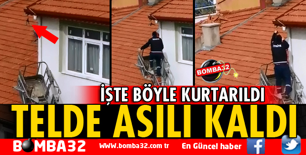 TELDE ASILI KALDI! EKİPLER SEFERBER OLDU