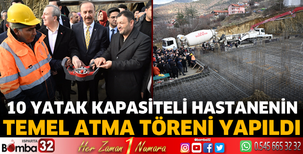 Temel atma töreni yapıldı