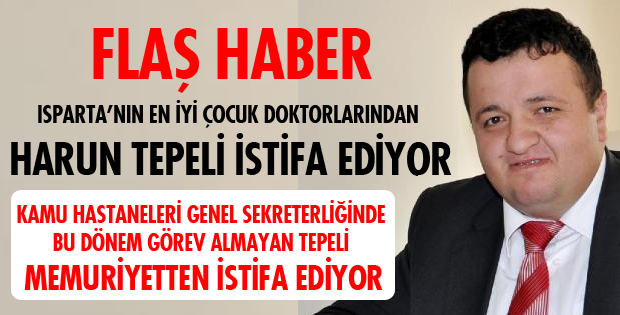 TEPELİ İSTİFA EDİYOR