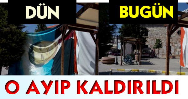 Tepki Gelince Ayıp Kaldırıldı