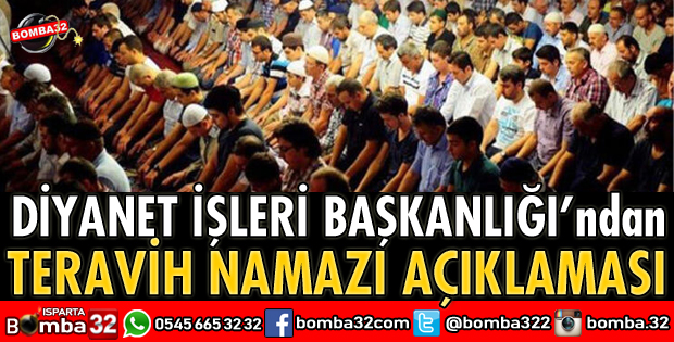 TERAVİH NAMAZI AÇIKLAMASI