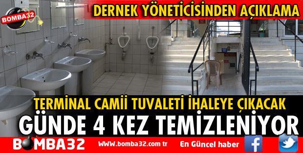 TERMİNAL CAMİİ YÖNETİMİ AÇIKLAMA YAPTI